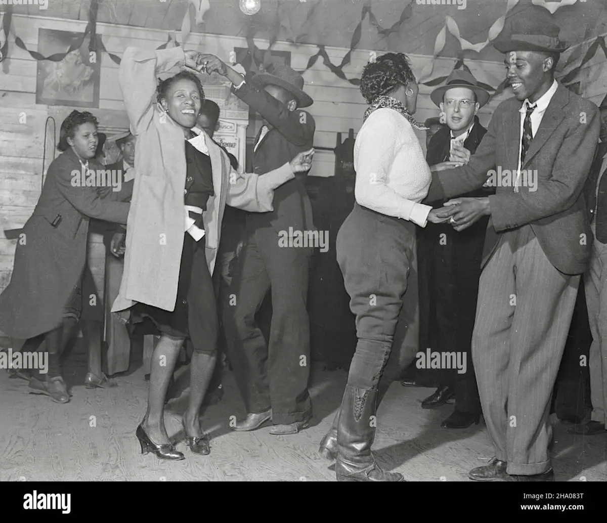 Saturday afternoon in a Clarksdale juke joint, November 1939.